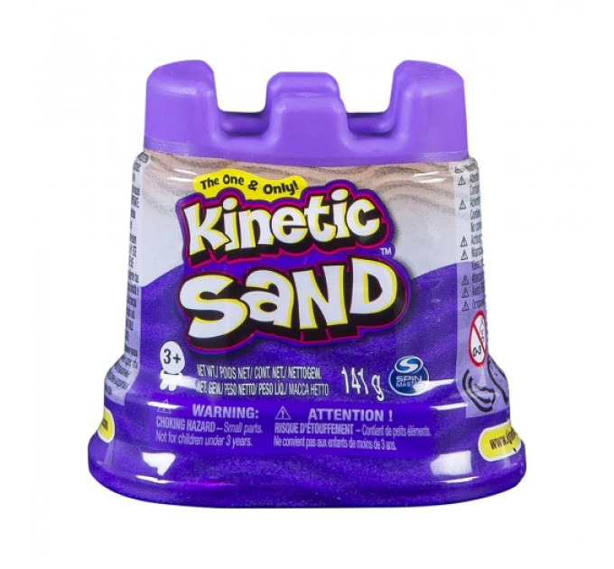 Пісок Для Дитячої Творчості Kinetic Sand Міні Фортеця (Фіолетовий)