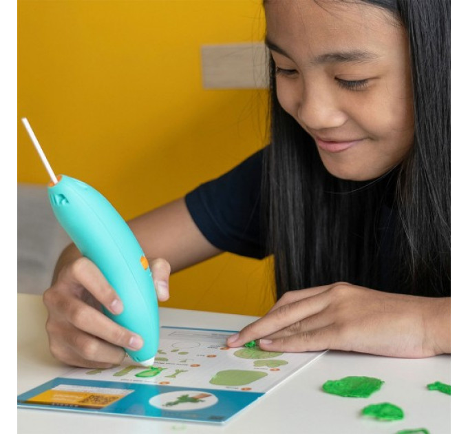 3D-ручка 3Doodler Start Plus для дитячої творчості базовий набір- КРЕАТИВ (72 стрижні)