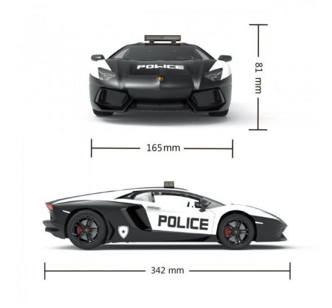 Автомобіль KS Drive на р/к - Lamborghini Aventador Police