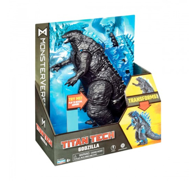 Фігурка Godzilla vs. Kong серії «Titan Tech» – Ґодзілла (20 cm)