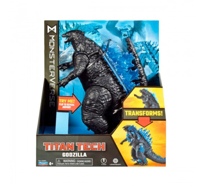 Фігурка Godzilla vs. Kong серії «Titan Tech» – Ґодзілла (20 cm)