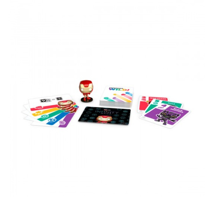 Настільна гра з картками Funko Something Wild - Залізна людина