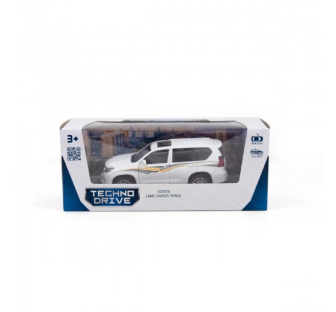 Автомодель - TOYOTA LAND CRUISER (білий)