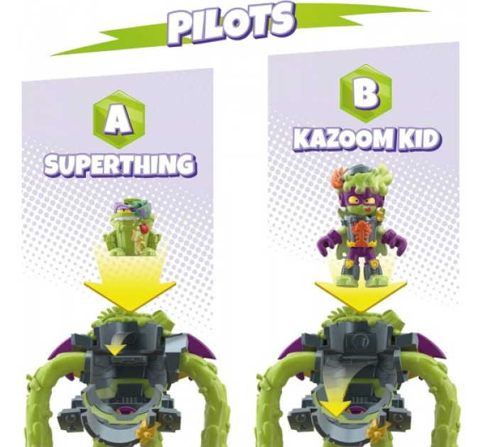 Игровой набор Superthings S  – Супербот Трешер
