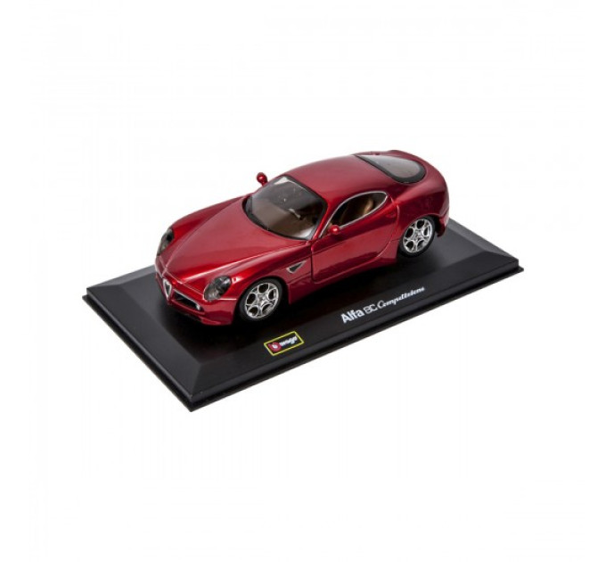Автомодель - Alfa 8C Competizione (2007) (асорті червоний металік, 1:32)