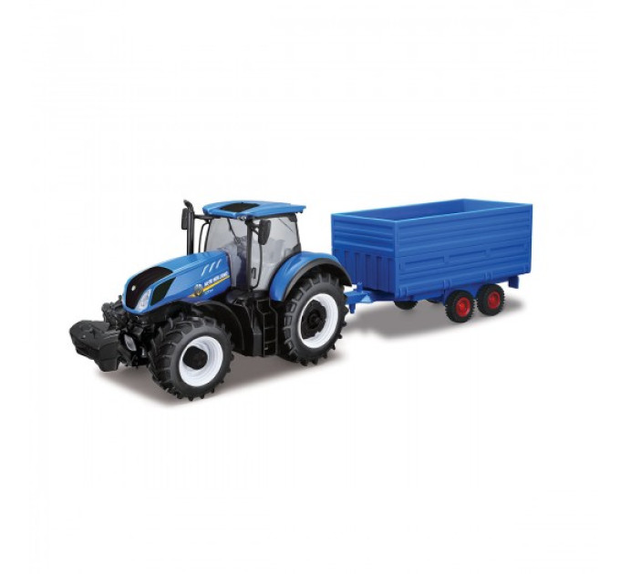 Автомодель Серії Farm - Трактор New Holland З Причепом