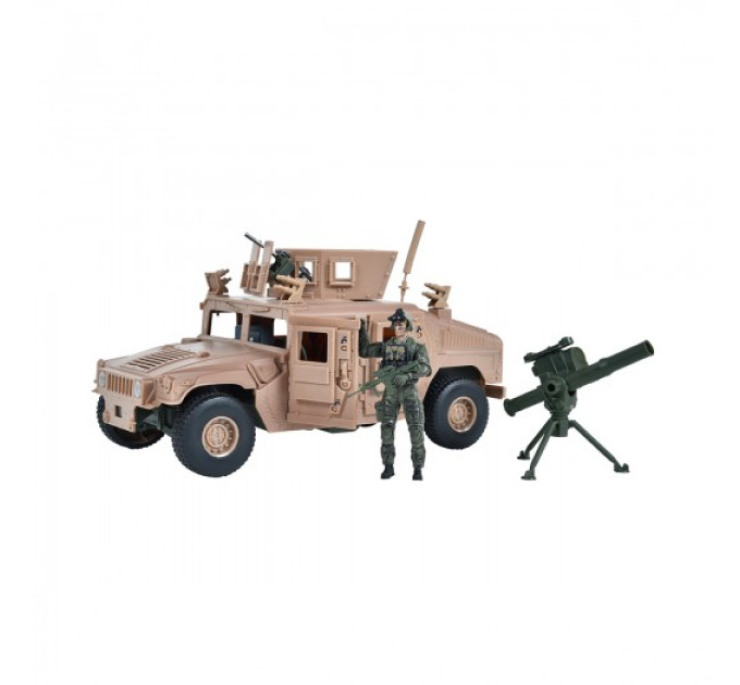 Ігровий набір ELITE FORCE —БРОНЕАВТОМОБІЛЬ  HUMVEE M1114 (машина, фігурка, аксес.)