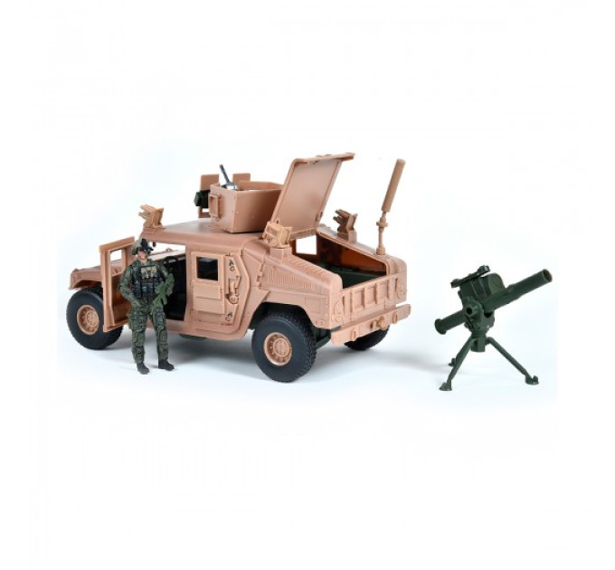 Ігровий набір ELITE FORCE —БРОНЕАВТОМОБІЛЬ  HUMVEE M1114 (машина, фігурка, аксес.)