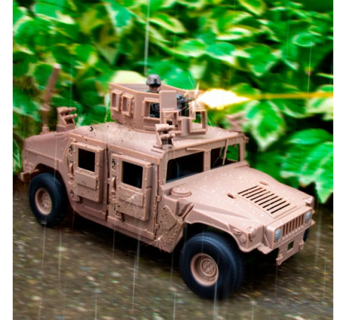 Ігровий набір ELITE FORCE —БРОНЕАВТОМОБІЛЬ  HUMVEE M1114 (машина, фігурка, аксес.)