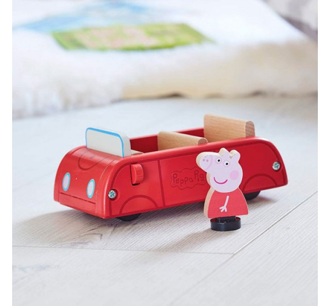 Дерев'яний ігровий набір Peppa - Машина Пеппи