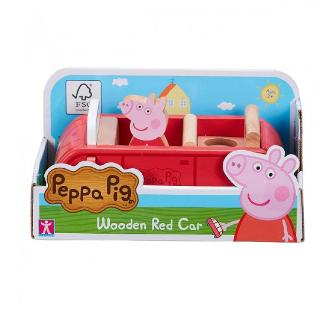 Дерев'яний ігровий набір Peppa - Машина Пеппи