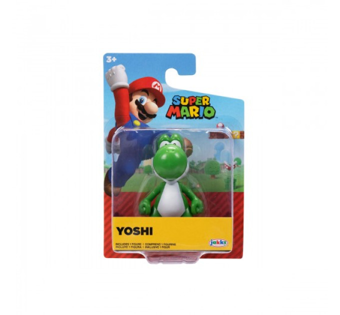 Ігрова фігурка з артикуляцією SUPER MARIO - Зелений Йоші 6 cm