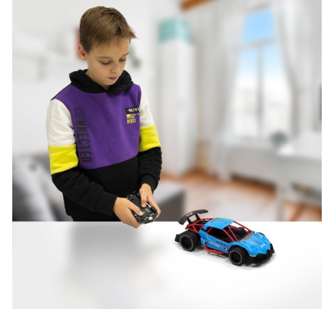 Автомобіль Gesture sensing з р/к та з сенсорним керуванням – Dizzy (блакитний, 1:16)