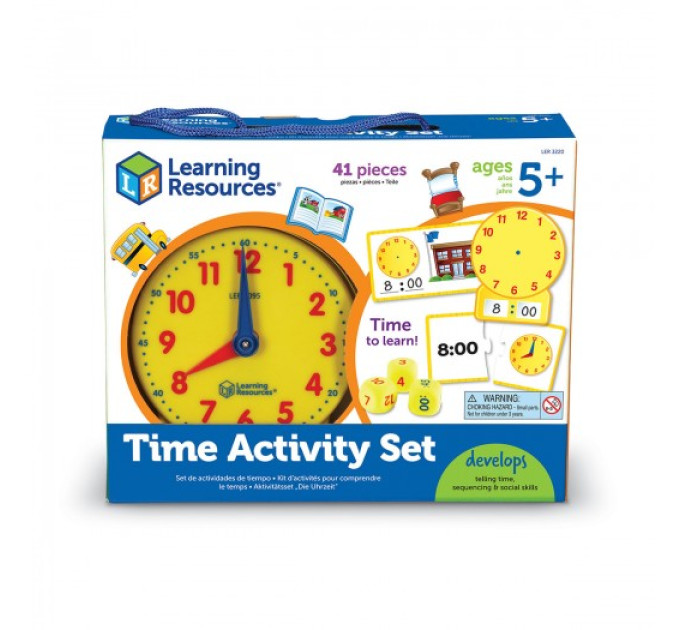 Навчальна гра LEARNING RESOURCES - ВИВЧАЄМО ЧАС