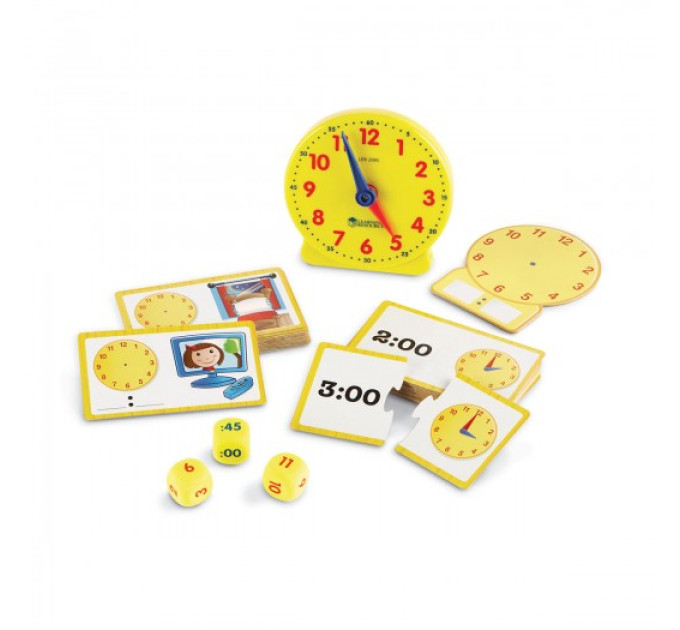 Навчальна гра LEARNING RESOURCES - ВИВЧАЄМО ЧАС