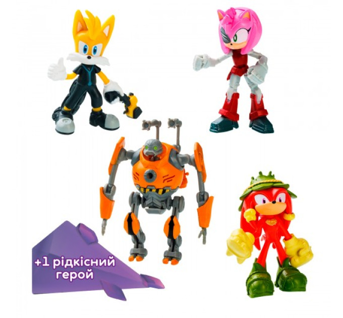 Набір ігрових фігурок Sonic Prime – Пригоди Тейлза