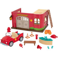 Li`l Woodzeez Игровой набор Пожарная станция WZ6609Z