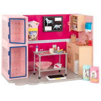 Our Generation Игровой набор Ветеринарная клиника, розовый BD35140Z