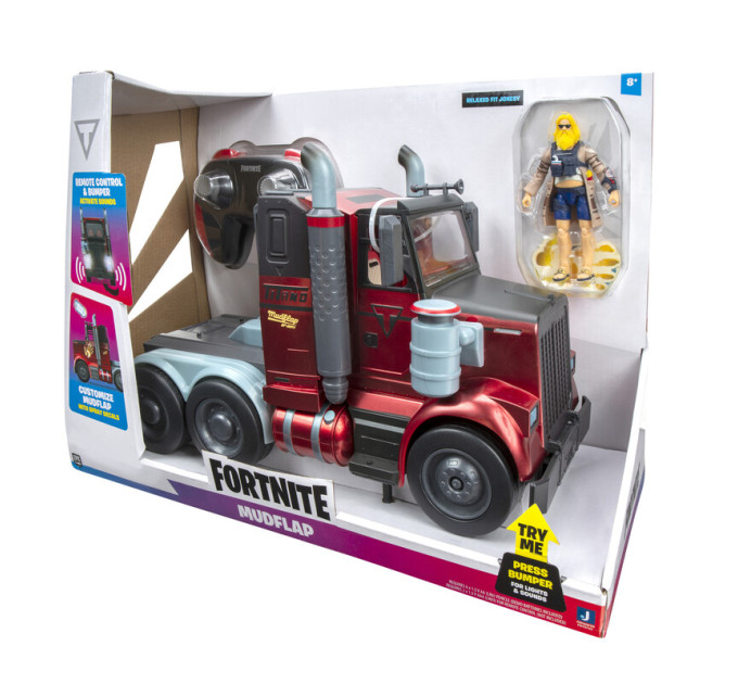 Fortnite Коллекционная фигурка Jazwares Fortnite Deluxe Feature Vehicle RC Mudflap