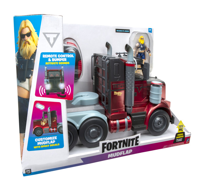 Fortnite Коллекционная фигурка Jazwares Fortnite Deluxe Feature Vehicle RC Mudflap