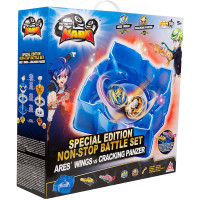 Infinity Nado Арена Infinity Nado V Special Edition Battle Set комплект с двумя волчками Ares' Wings vs Cracking Panzer Крылья Ареса против Быстрый Панцирь