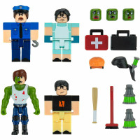 Roblox Игровая коллекционная фигурка Jazwares Mystery Figures Military Green Assortment S10