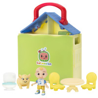 CoComelon Игровой набор Medium Playset Pop n' Play House - 2 фигурки и 5 аксессуаров