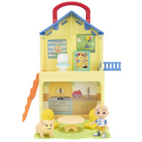 CoComelon Игровой набор Medium Playset Pop n' Play House - 2 фигурки и 5 аксессуаров