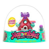 Nanables Игровая фигурка Jazwares Nanables Small House Город сладостей, Студия танца 