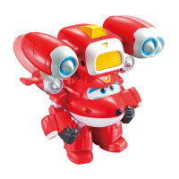 Super Wings Игровой набор Super Wings Supercharge Articulated Action Vehicle Jett, Джетт