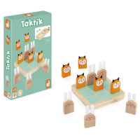 Janod Настольная игра Крестики-нолики 2 в 1