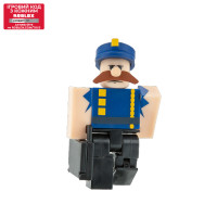 Roblox Игровая коллекционная фигурка Deluxe Mystery Pack Big Bank Robbery: Edguard & Boz S2