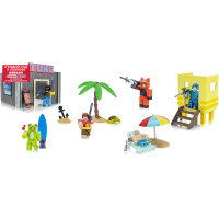 Roblox Игровой набор Deluxe Playset Arsenal: Operation Beach Day W11, 6 фигурок и аксессуары