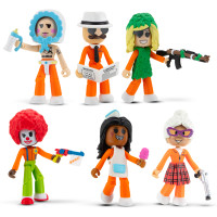 DevSeries Игровой набор Multipack Jailbreak: Hiding in Plain Sight, 6 фигурок и аксессуары, W1