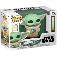 Funko Фигурка Funko POP! Star Wars: BoBF- Grogu w/armor