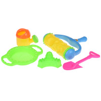 Same Toy Набор для игры с песком с Валиком (желтый) 5 шт.