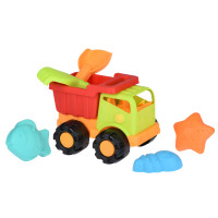 Same Toy Набор для игры с песком Грузовик зеленый (6 ед.)