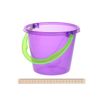 Same Toy Набор для игры с песком с Воздушной вертушкой (фиолетовое ведро) (9 шт.)