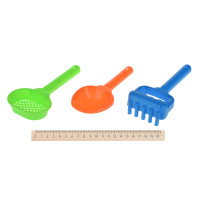 Same Toy Набор для игры с песком с Лейкой (зеленый) (4 шт.)