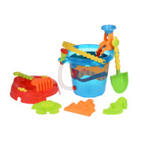 Same Toy Набор для игры с песком - Ведерко синее (8 ед.)