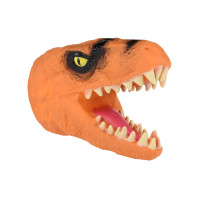 Same Toy Игровой набор Animal Gloves Toys - Динозавр (оранжевый)