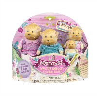 Li`l Woodzeez Набор фигурок - Семья Ежиков