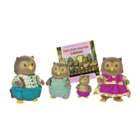 Li`l Woodzeez Набор фигурок - Семья Сов