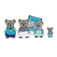 Li`l Woodzeez Набор фигурок - Семья Коал
