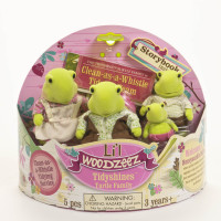 Li`l Woodzeez Набор фигурок - Семья Черепашек