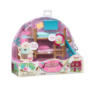 Li`l Woodzeez Игровой набор - Двухъярусная кровать для детской комнаты