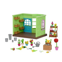 Li`l Woodzeez Игровой набор - Цветочный магазин (маленький)