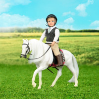 LORI Игровая фигура - Белая лошадь Камарилло