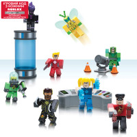 Roblox Игровая коллекционная фигурка Environmental Set Heroes of Robloxia, набор 8 шт.