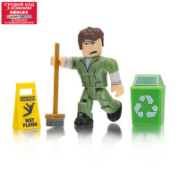 Roblox Игровая коллекционная фигурка Сore Figures Welcome to Bloxburg: Glen the Janitor W3